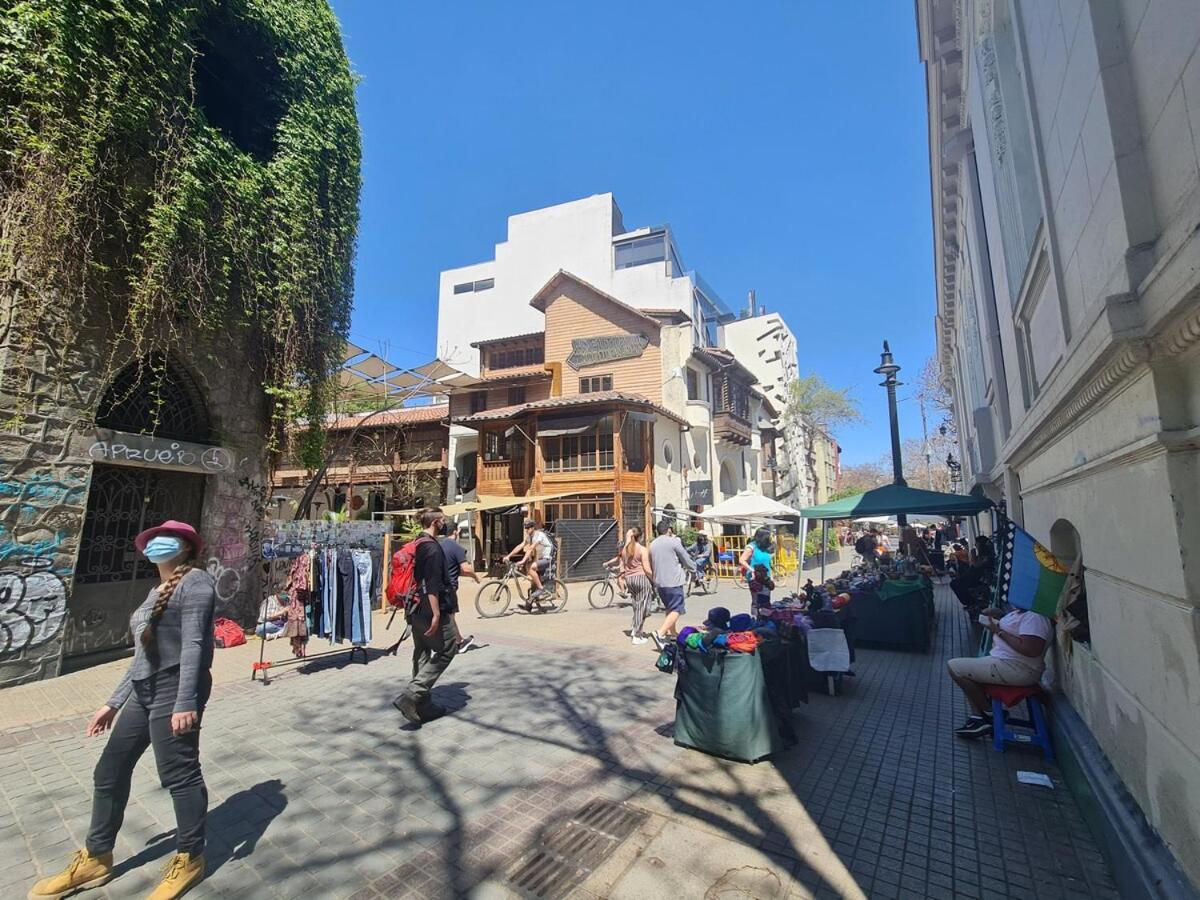 Oceana Suites Lastarria, En Cerro Santa Lucia 圣地亚哥 外观 照片