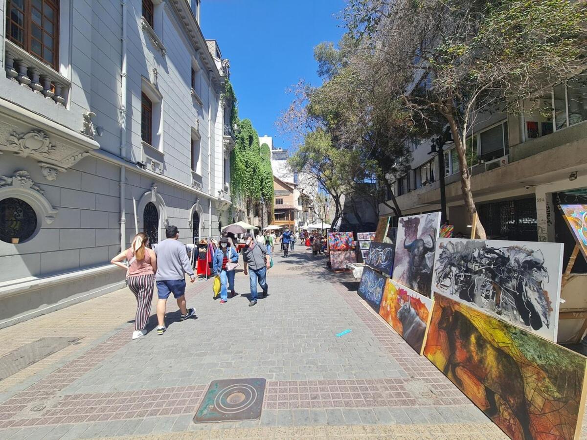 Oceana Suites Lastarria, En Cerro Santa Lucia 圣地亚哥 外观 照片